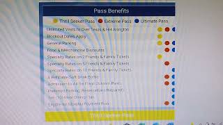 Six Flags Eliminating Memberships and Dining Plans Proof here...