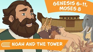 Come Follow Me LDS 2022 (Jan 31-Feb 6) Genesis 6-11 & Moses 8 | Noah and the Tower