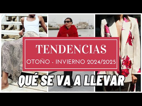 Tendencias de moda otoño invierno 2024 2025 – Qué se va a llevar 💥PARTE 3💥