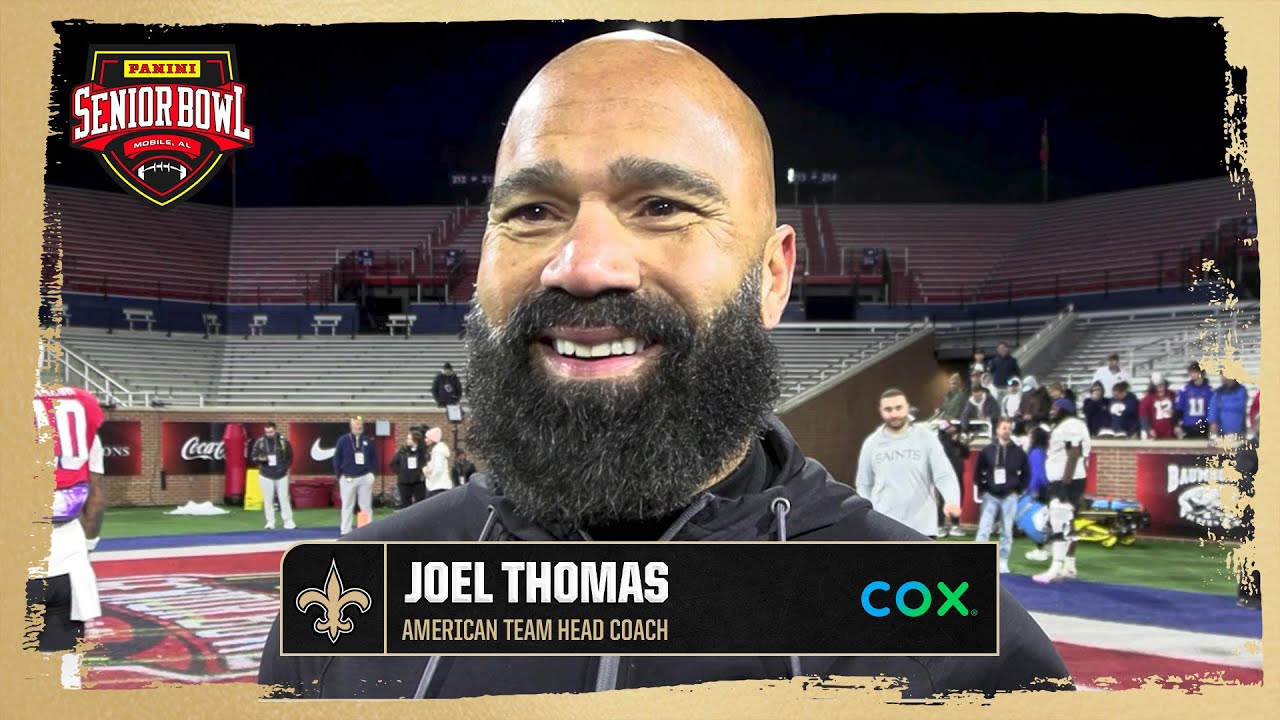 Joel Thomas talks Day 1 | 2026 Senior Bowl
