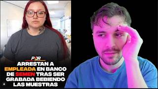 BEBÍA las muestras de S*** de los Hombres en el Banco de S...
