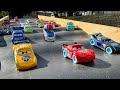 Disney Cars Tomica Handmade Wave Slope Hill Race