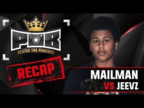 Mailman Recap vs Jeevz - Behind The Punches POB LIVE 11 Oktober