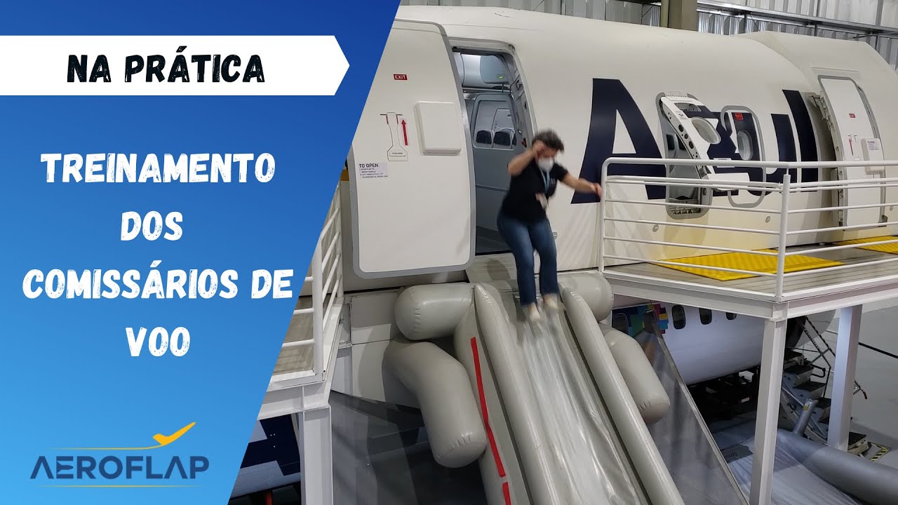 Veja como é o treinamento de comissários de voo da Azul Linhas Aéreas na prática!