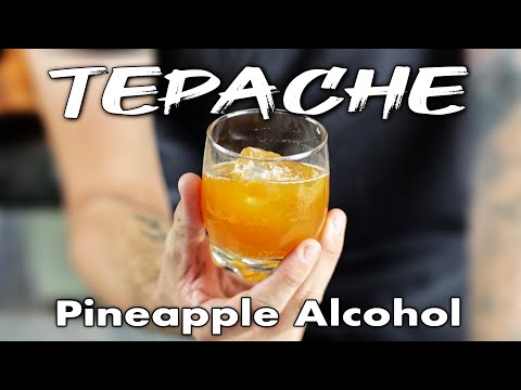 TEPACHE - Homemade Pineapple Alcoholic Drink - Mexican Drinks - Fermented Drinks