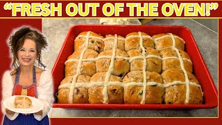 HOMEMADE HOT CROSS BUNS #subscribe #trending #homemade #recipe #family #fun #foryou #easy #canada
