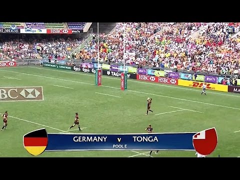 [HK Sevens 2017 Highlights] Germany vs Tonga