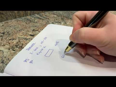 Kapital mit dem Dreisatz berechnen