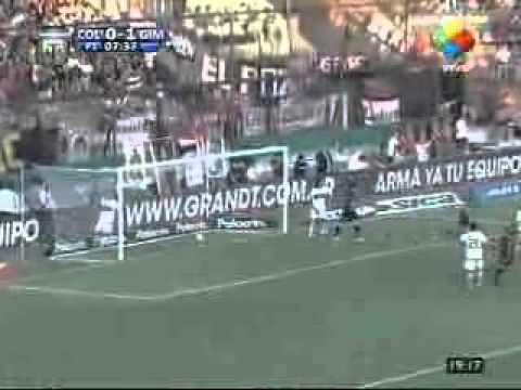 Gol de Cólón: PT 7' Graciani.