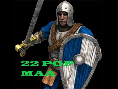 Age of Empires:DE 22 pop Man At arms Rush