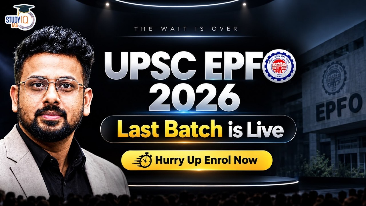 UPSC EPFO APFC 2026 | Last Batch Is Live | Enrol Now