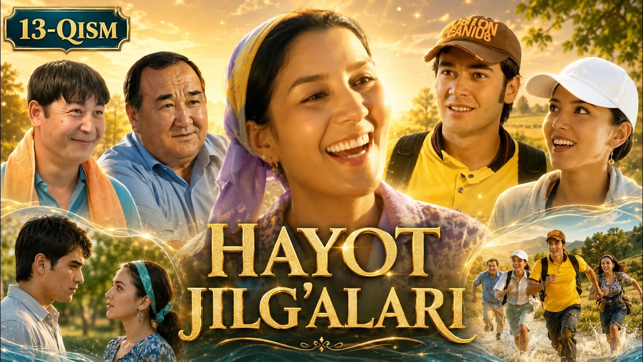 HAYOT JILG'ALARI 13-qism || ҲАЁТ ЖИЛҒАЛАРИ 13-қисм #premyera #nostalgia