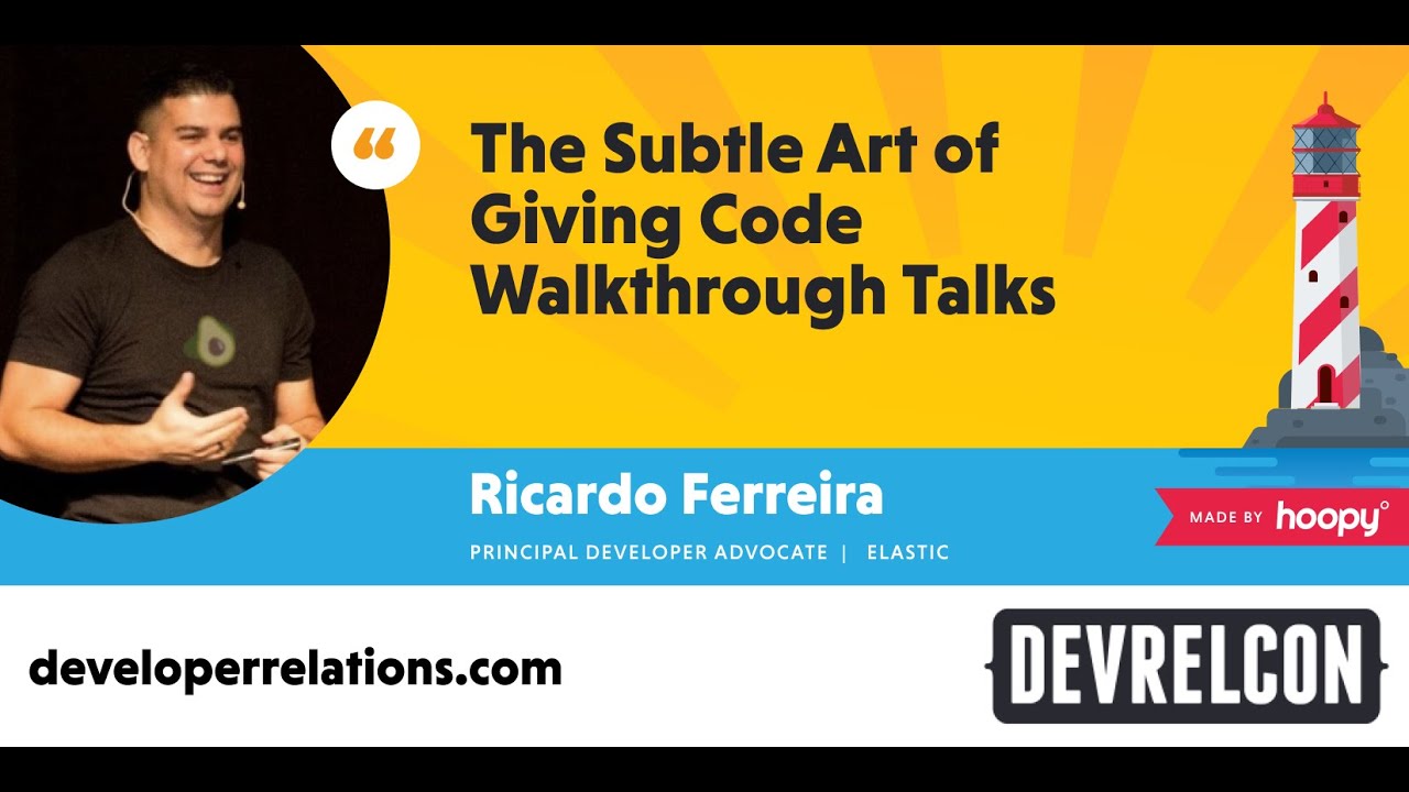 The Subtle Art of Giving Code Walkthrough Talks
