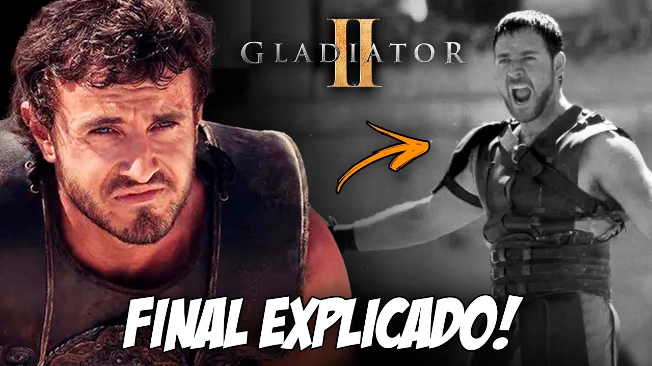 ENTENDA O FINAL DE GLADIADOR 2! MAXIMUS VOLTOU MESMO? - Análise completa