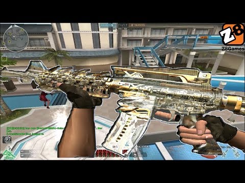 Crossfire NA 2.0 : M4A1 S Predator Noble Gold - Knuckles Noble Gold - Hero Mode X - Zombie V4