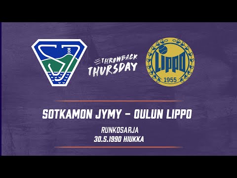 Throwback-ottelu: Sotkamon Jymy - Oulun Lippo 30.5.1990