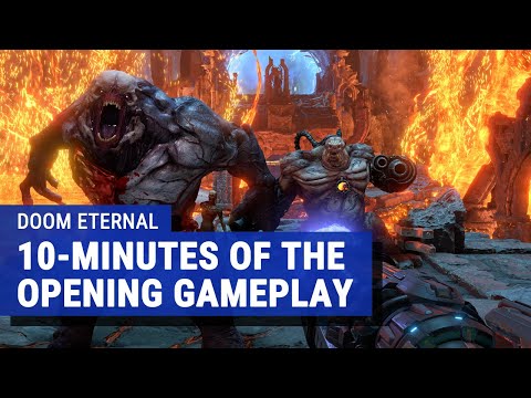 DOOM Eternal  Gameplay - Opening 10 minutes