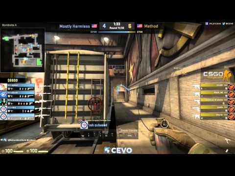 Mostly Harmless vs. Method (CEVO-P Placement Tournament CS:GO Season 8)  - Misled & LATORR