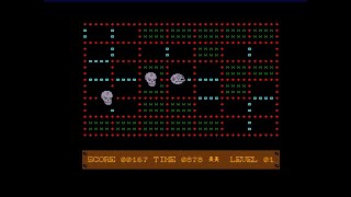 Enterprise 128 Game: Grid Trouble (1987 Jurgen Letzel)