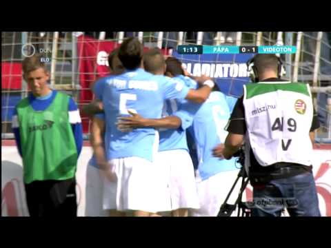 Nikolics Nemanja első gólja a Lombard Pápa - Videoton mérkőzésen