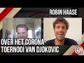 Haase over besmetting Djokovic: 'Gewoon dom'