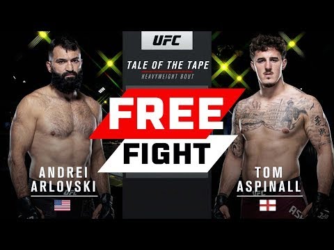 UFC London Free Fight: Tom Aspinall vs Andrei Arlovski 2022
