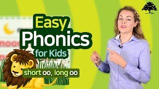 Easy Phonics 3 (Unit 11 short oo, long oo) | Phonics for Kids | Learn to Read