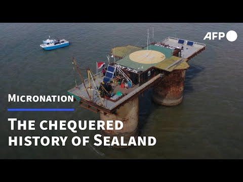 Sealand: the micronation defying the UK and Covid | AFP