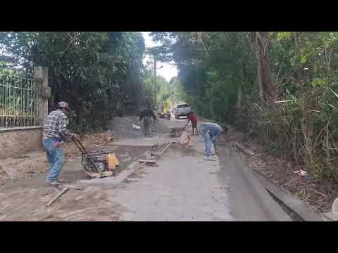 VIDEO #6 MEJORAMIENTO CALLE RURAL ENTRTADA PRINCIPAL CASERIO EL CHINCHINTOR COMAPA JUTIAPA