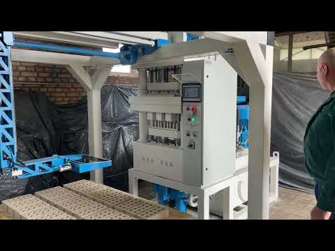 Пресс ПАК-400М для полусухого производства кирпича - фото 1 - id-p1776766098