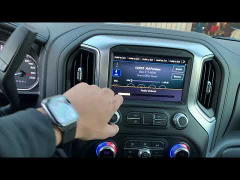 2020 GMC Sierra 1500 - Factory Radio SiriusXM Install
