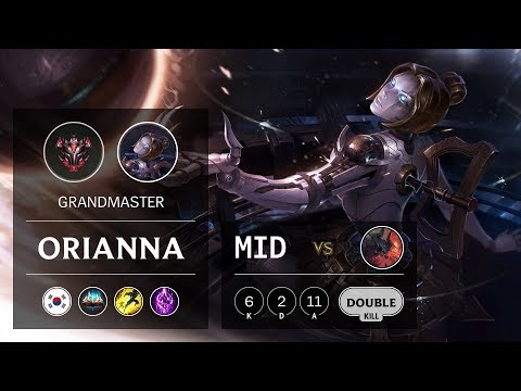 Orianna Mid vs Aatrox - KR Grandmaster Patch 9.13