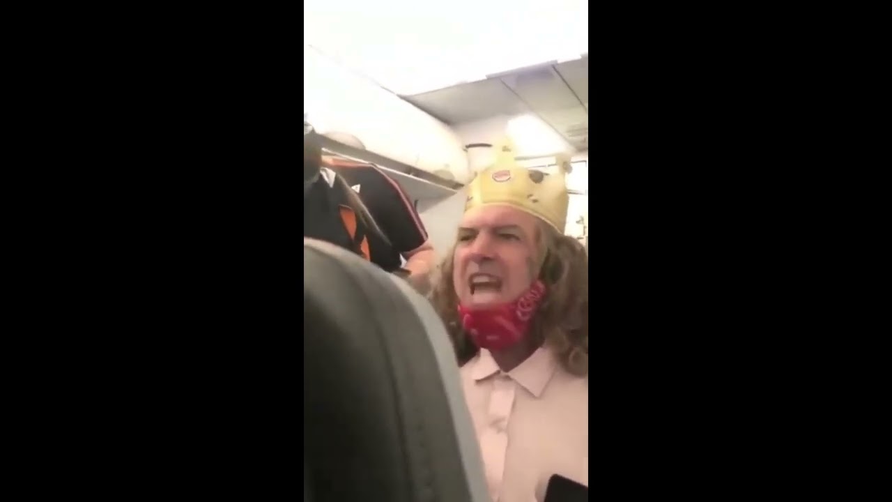 The Burger King Plane Guy Original MEME