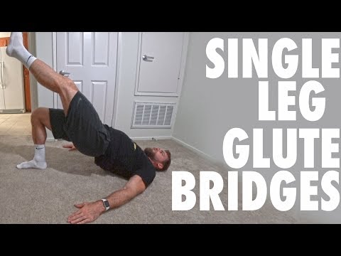 Bodyweight Single Leg Lift & Chop