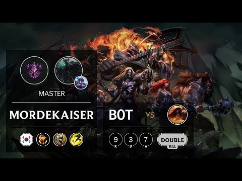 Mordekaiser Bot vs Sivir - KR Master Patch 9.15