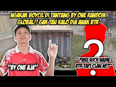 NGakak Boycil Di ajak BY One Random Global Langsung Kasih Paham!!