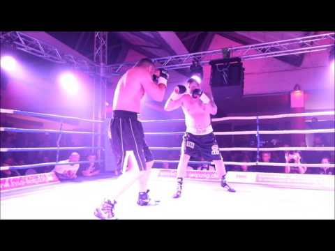 Nico Wagner neuer deutscher Meister im Schwergewicht Runde 1