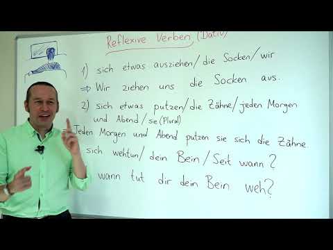 Almanca A2 INTENSIV Ders - 10 Reflexive Verben im Dativ - Almanca Reflexive Fiiller (Dativ)