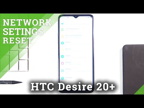 How to Reset Network Settings in HTC Desire 20+ - Restore Network Defaults
