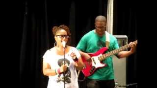 Lalah Hathaway &amp; Robert Glasper: &quot;I&#39;m Coming Back&quot; - Marcus Garvey Park New York, NY 8/7/12