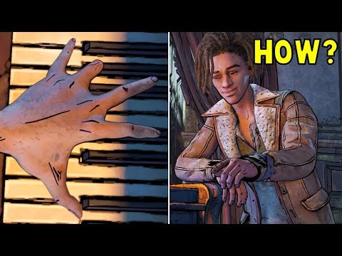 Clem Explains to Louis How She Lost Her FINGER - The Walking Dead The Final Season EPISODE2