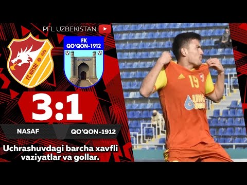 Coca-Cola Superliga. 24-tur (qoldirilgan o'yin) NASAF — QO'QON-1912 3:1