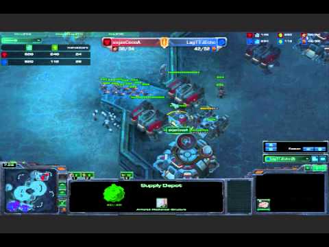 Starcraft 2 ZvT LagTTJEcho vs SixJaxCocoa