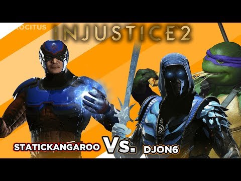 WE CAN STOP ATOM ? -  STATICKANGAROO (Atom) Vs DJON6 (Donatello, sub Zero) - Injustice 2 Gameplay