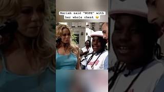 Mariah Carey quickly corrects a fan who introduced the wrong song #mariahcarey #mariah