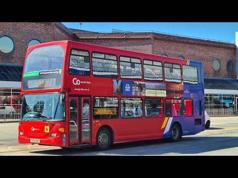 🚍*Motorway Thrash* Go North East 6164 YN54 AOP Scania