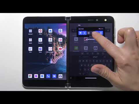 How to Switch On Flashlight on MICROSOFT Surface Duo - Turn On Flashlight