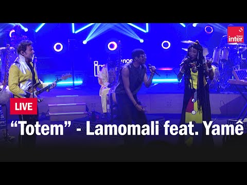 Lamomali feat. Yamê - "Totem" en live au Studio 104