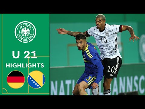 Deutschland - Bosnien & Herzegowina 1:0 | Highlights | U 21 EM-Qualifikation
