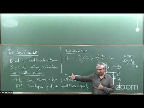 Quantum Phases of Matter XXII - Fractionalized metallic phases in the single band - Subir Sachdev